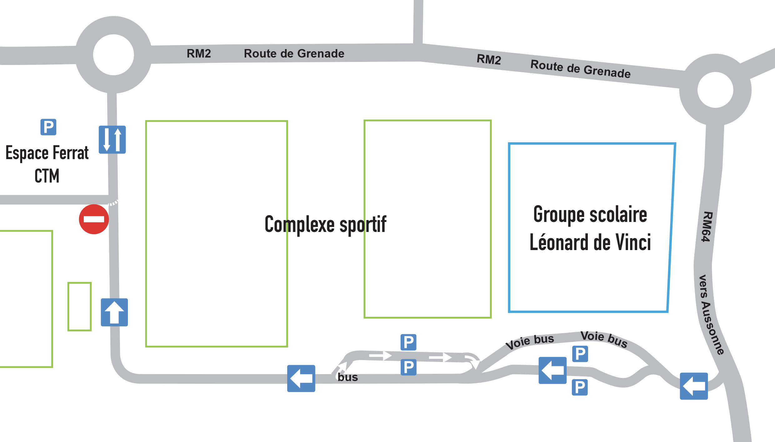 parking ecoles