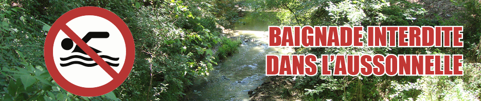 bandeau baignade interdite site